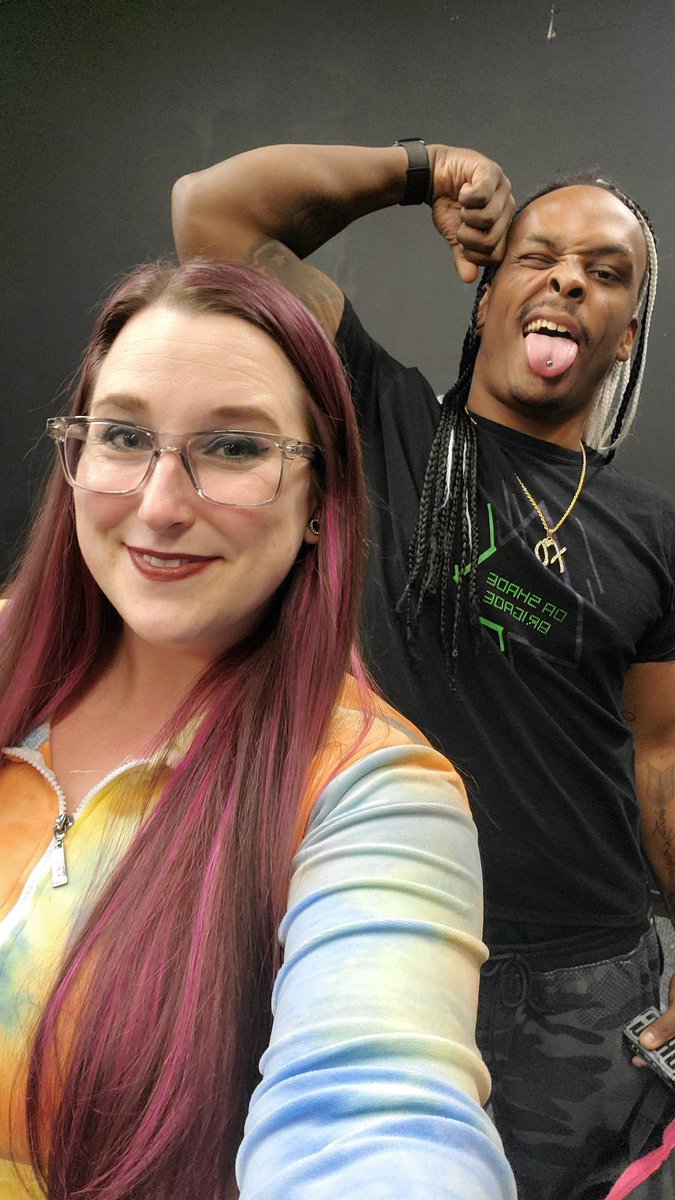 curvykarabear's tweet image. On that teammate shit with @da_exxtra_shade... sorry @BeAsTdiM ... #realtagteam #jk #zaneisneverhere #watchoutvegas