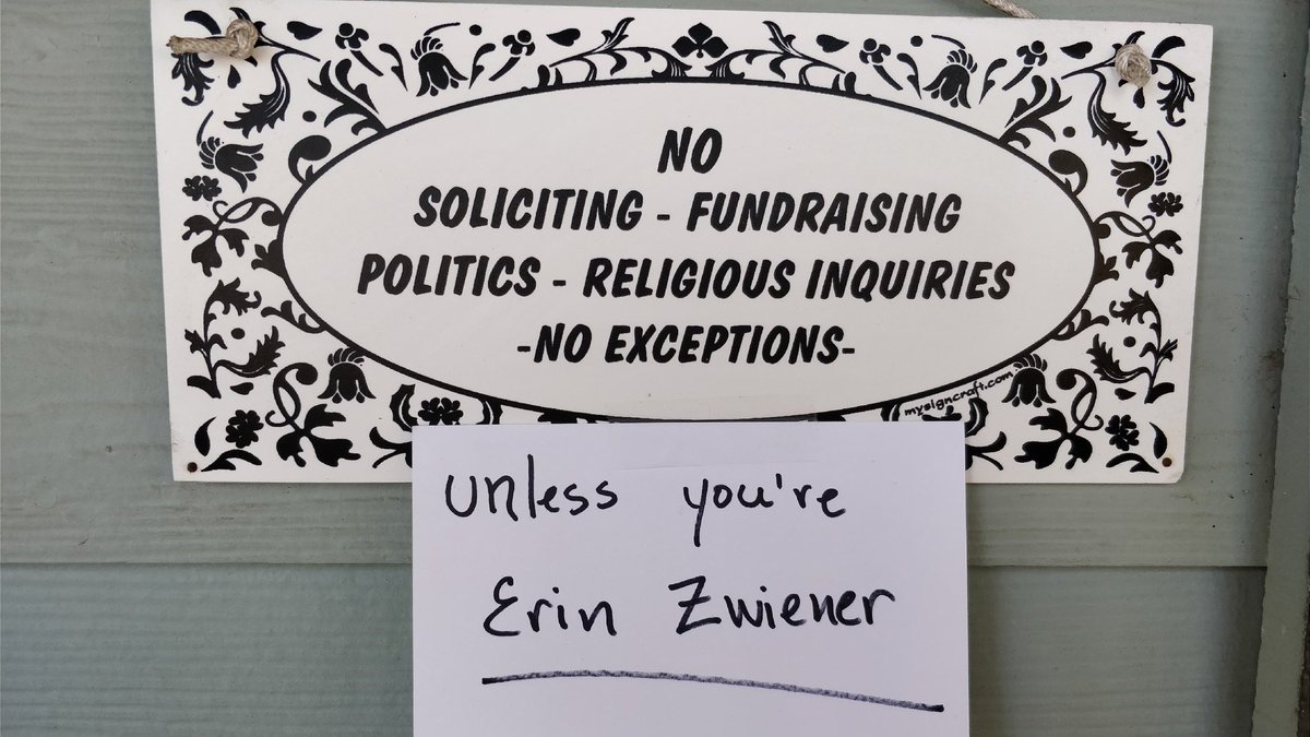 I decided that whatever came with pregnancy and having a newborn, we could figure it out and kept running. Because the seat was seen as more competitive now, I had two folks jump in to run against me in the primary. My strategy was to blockwalk, blockwalk, blockwalk. 7/x