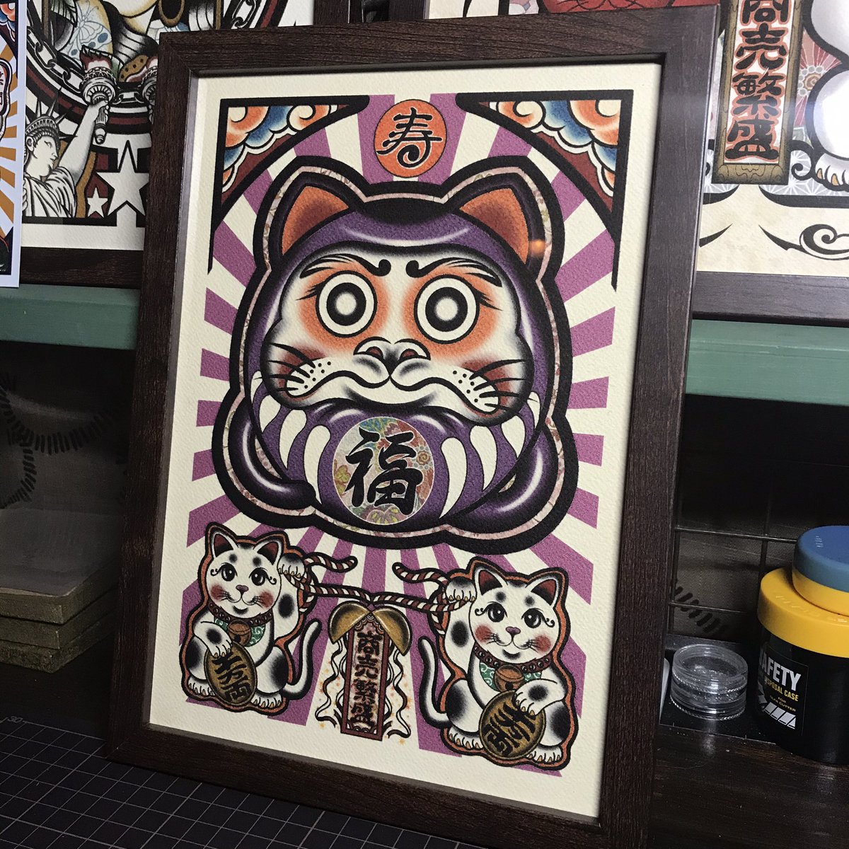 qcomic 尾九 おはようございます 発送行ってきます 招き猫ダルマ ありがとうございます イラスト 招き猫 ダルマ かわいい qcomic 尾九 おはようございます 発送行ってきます 招き猫ダルマ ありがとうございます イラスト 招き猫 ダルマ かわいい