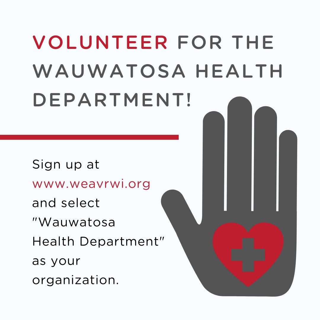 Wauwatosa Health Department (WHD) tweet media