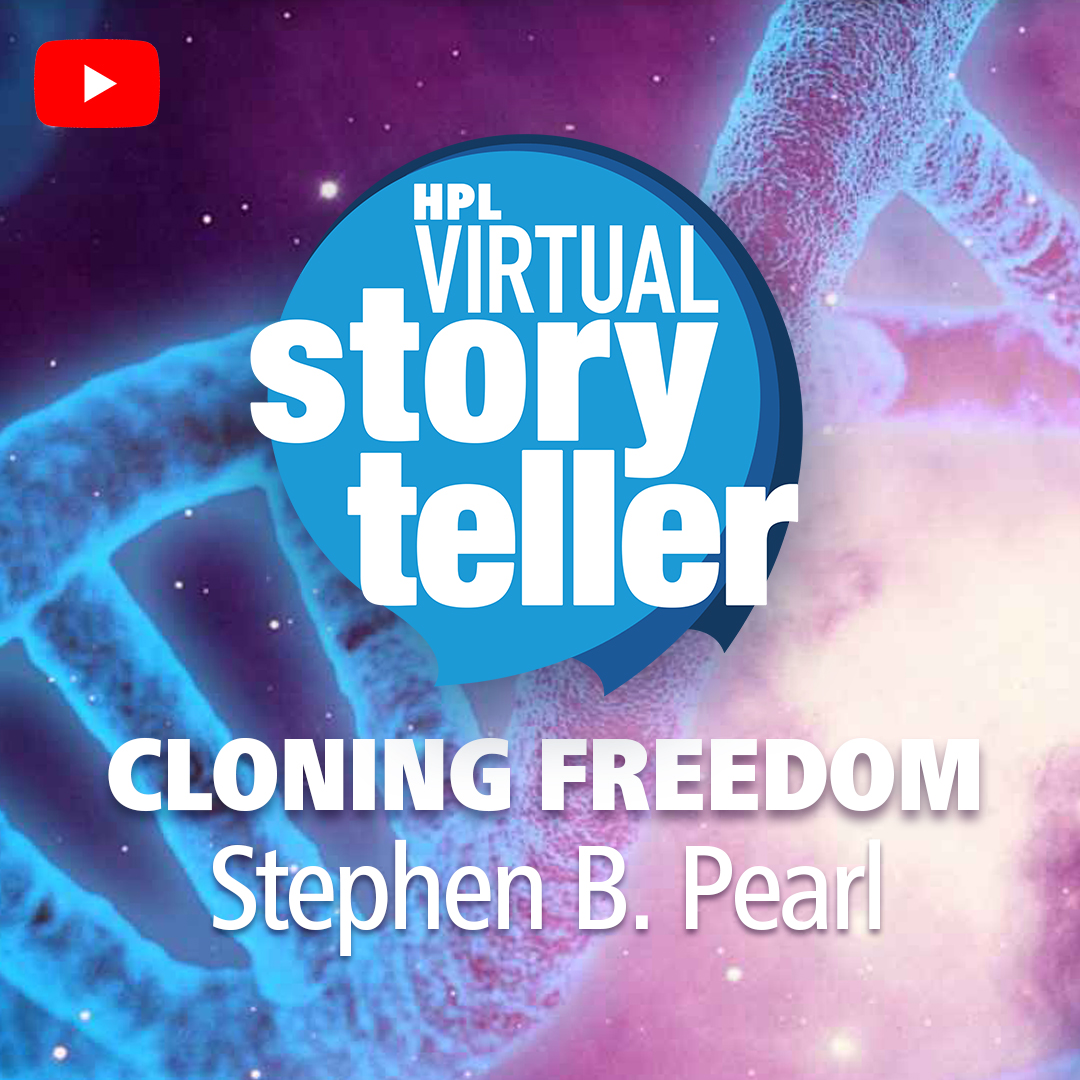 HamiltonLibrary's tweet photo. Check out this week's #VirtualStoryteller.
Local author, Stephen B. Pearl reads an excerpt from his novel, 'Cloning Freedom'.
Warning: it'll grab you. Both of you.
Watch online: https://t.co/TrCFeWkT6j
#HamOnt #supportlocal #literacy #localtalent https://t.co/rbCaJYtBh6