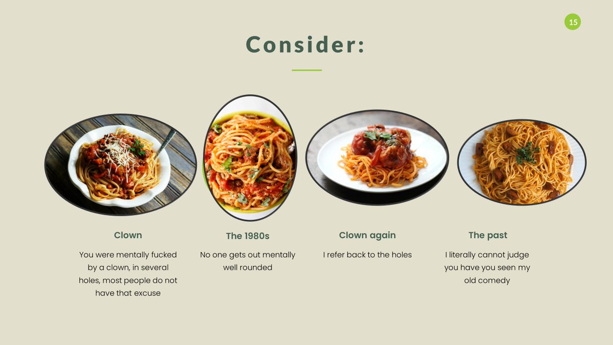 Richie reaches for the powerpoint controls"oh you are fucking kidding""I know you too well eds"