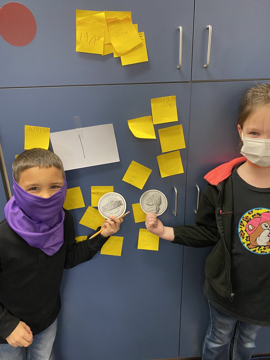 keesheri1's tweet photo. Jot Thots used twice today: Ss looked at coins and had two minutes to write attributes of different coins. #engaged! @Crestview2  #cvrelentless https://t.co/IJE1VwXvNJ