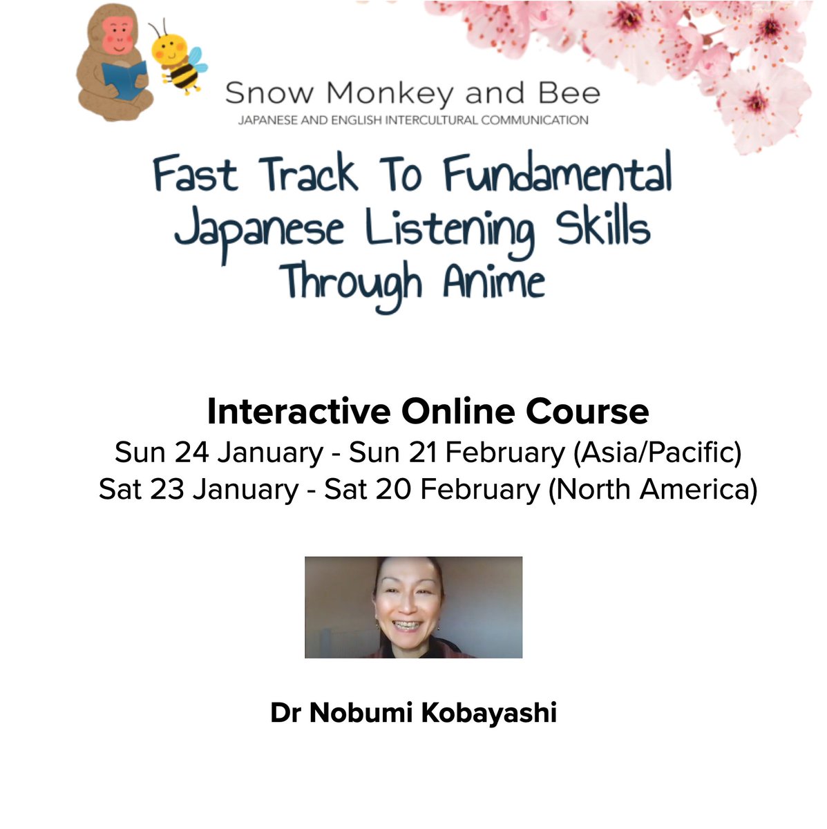 Snow Monkey And Bee tweet media