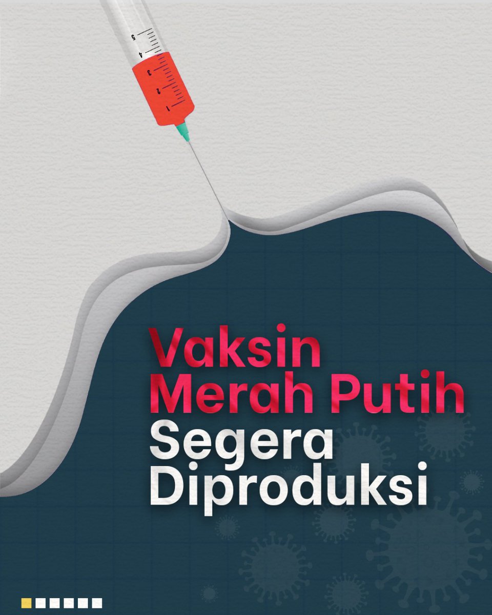 narkosun's tweet photo. Vaksin Merah Putih segera diproduksi. 

Apa itu vaksin merah putih? Vaksin kovid yg dibuat sendiri oleh anak bangsa. Keren ya kita sdh bisa buat vaksin sendiri...👍 https://t.co/MdvS1X7NH7