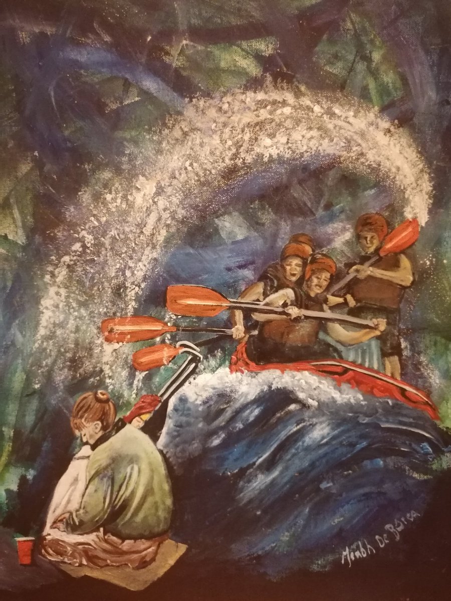 _MeabhMeabh's tweet photo. 'Last in Line'

€23m to be spent on whitewater rafting as the homeless crisis continues in Ireland

#homelessireland #forgetmenot  #irishart #dublincity  #poverty #motherandbaby #irishpainting https://t.co/ChzOfBllEG