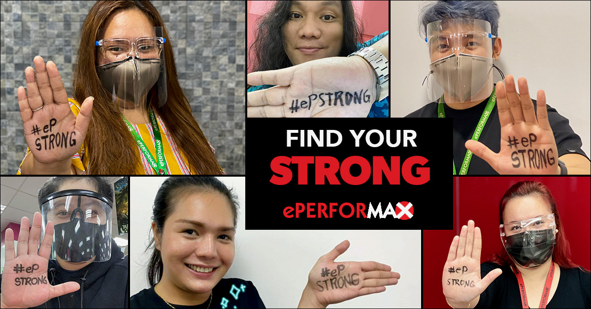 ePerformax's tweet photo. Safe. Tenacious. Resilient. Optimistic. Nimble. Grateful. That’s what makes #ePerformax and every one of our employees #ePSTRONG.
Isn’t it time for you to find your STRONG?
Apply today. P=DM your full name and phone number and we’ll give you a call. https://t.co/fLMP7J1B8C