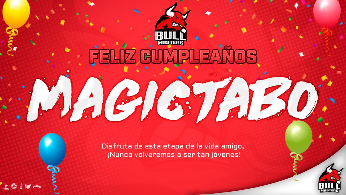#BM #rumblestars 
Feliz Cumpleaños ‼

Le enviamos un fuerte abrazo a "Taburete" <a href="/magic_tabo/">Magic Tabo 🇺🇾</a> que cumpla muchos más 🥳

#GoBull 🐂❤🐂