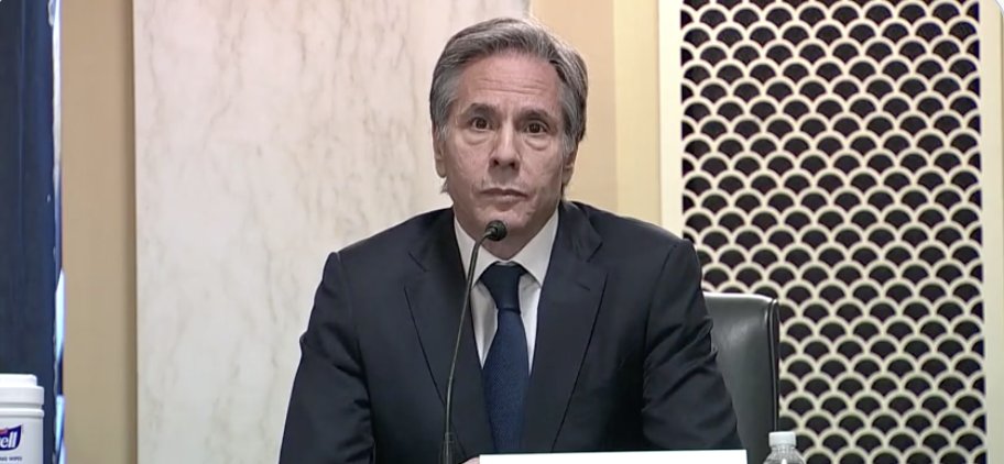 Secretary of State Nominee Blinken: Turkey is an ally in many ways not acting as an ally should. And this is [chuckles] very very significant challenge for us.. and we are very clear eyed about it.