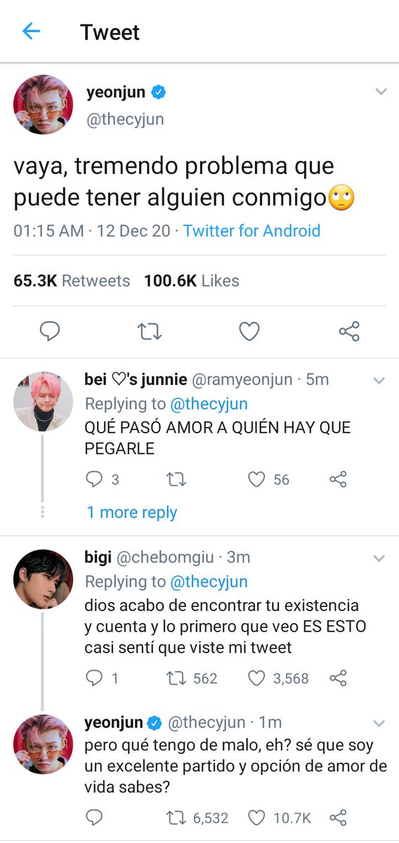 chtuduro's tweet photo. BE0MJUN AU

donde a bg un virus viene jodiéndole la vida desde hace tiempo incluso si cambia de celular, y yj es un idol famoso que no puede entender por qué alguien odiaría tanto que sea el amor de su vida https://t.co/wceCi8onFV