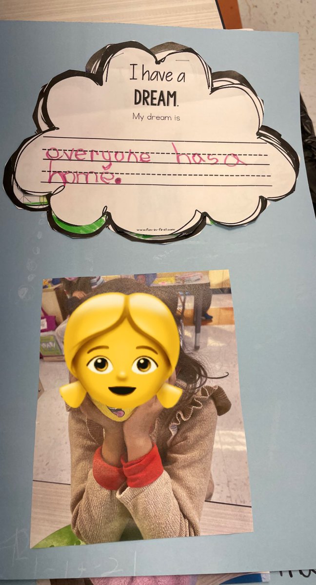 klaifskinders's tweet photo. Proud of my class for coming up with “dreams to make the world a better place.” Dream big, little ones! #WPCwildcatstrong #Kindergarten https://t.co/Wsoe23jaA9