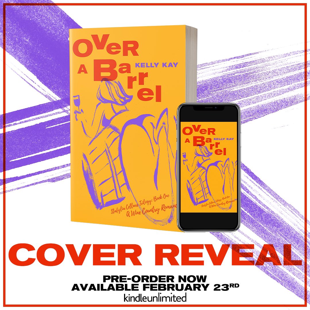KCBReviews's tweet image. Author @KellyKayRomance has revealed the cover for Over A Barrel, releasing February 23, 2021!

 Preorder today on Amazon! 
amzn.to/2Lj4jYR

@greyspromo #ContemporaryRomance #RomanticComedy #WomensFiction #ComingofAge #FirstLove #Friendstolovers #OppositesAttract