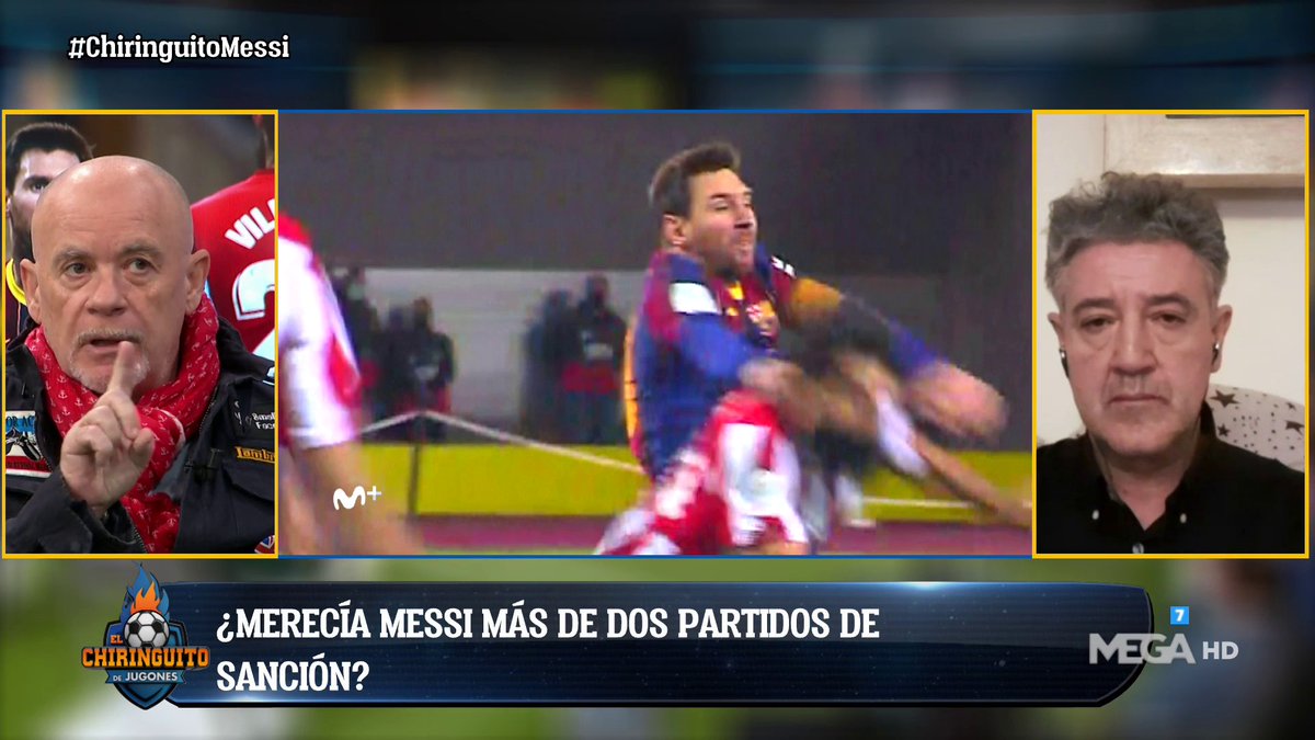 📊¿MERECÍA MÁS PARTIDOS de SANCIÓN MESSI? ¡Participa! #ChiringuitoMessi 

🔄RT: SÍ
❤️MG: NO