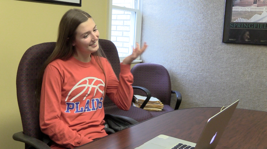 Channel1450com's tweet photo. Live Rewind: Caroline Jachino Wraps Up Pleasant Plains' State Run: 

@cwj2001 
https://t.co/8EJlG2sXI7 https://t.co/AZRUbQiCtp