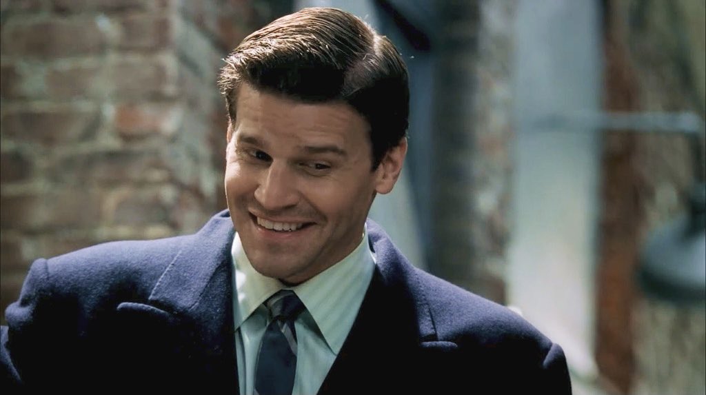 [booth & brennan smiling at each other] a very necessary thread