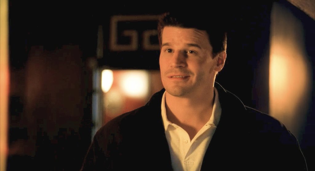 [booth & brennan smiling at each other] a very necessary thread