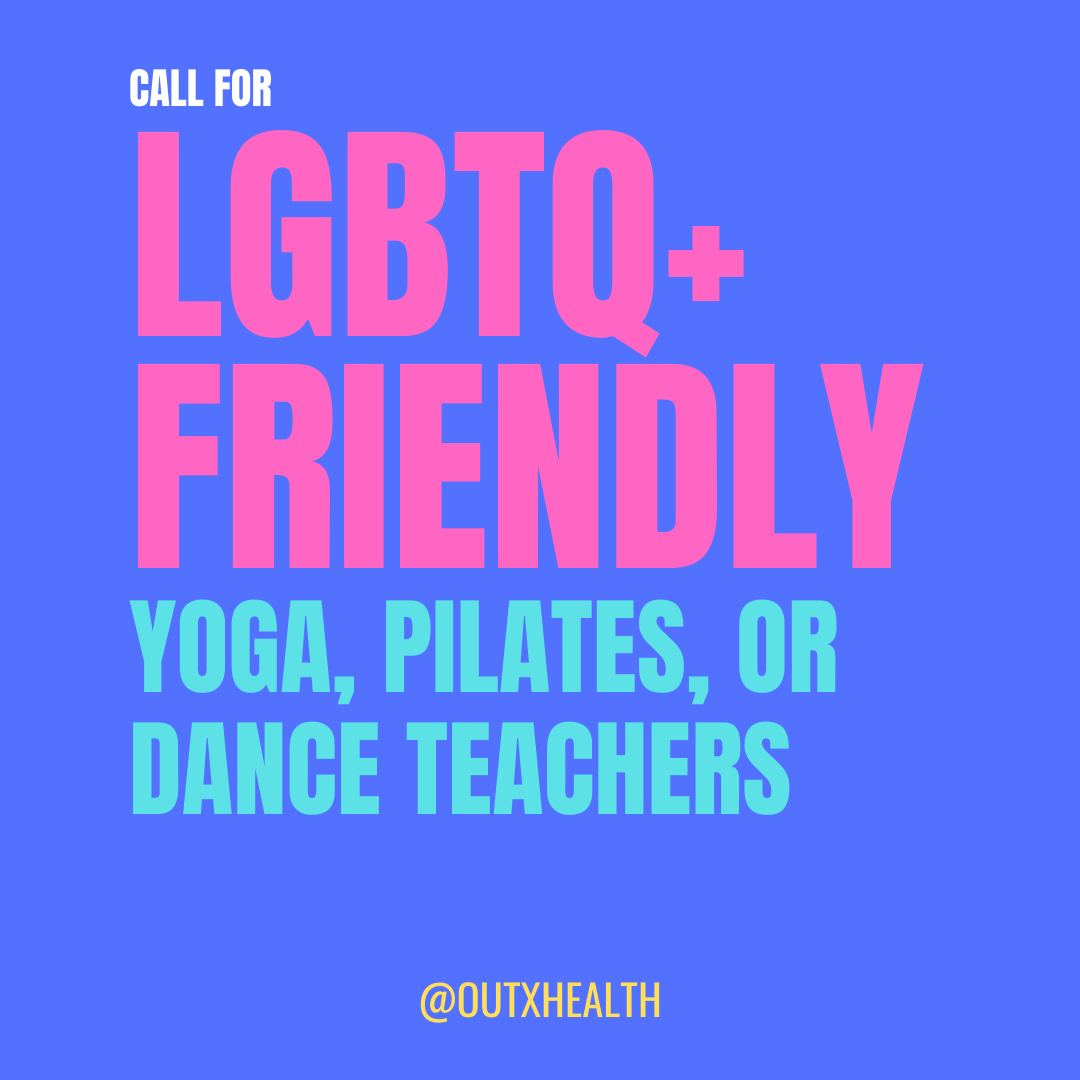 Are you an LGBTQ+ friendly yoga, pilates, or dance teacher? Sign up to be listed on our platform to reach LGBTQ+ patients! buff.ly/35RHx1A
#healthequity #lgbtqhealth #queerhealth #queeryoga #lgbtqyoga #queerpilates #lgbtqpilates #queerdance #lgbtqdance #danceteachers