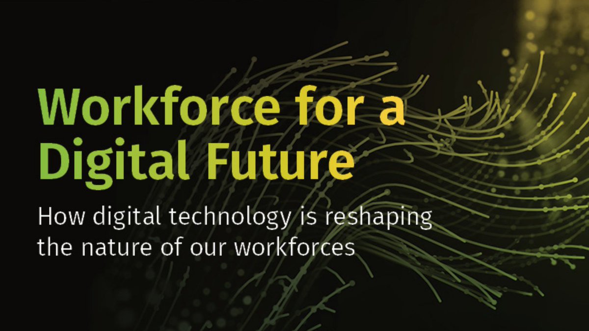 As our work becomes increasingly digitalised, technologies are changing the nature of work and reshaping workforces. Is your organisation designing its #futureworkforce? Download the guide bit.ly/3eDdg8C. #digitalskills #futureofwork