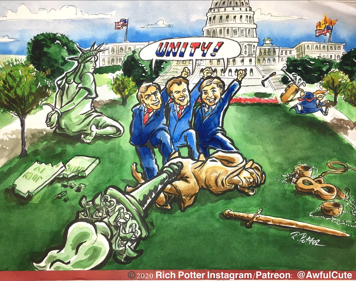 RichIsNice's tweet image. Roy Blunt, Matt Gaetz, and Lindsay Graham called for unity after January 6’s failed coup.  I wish we could flush them out like the turds they are, too. 
I say no unity without accountability.