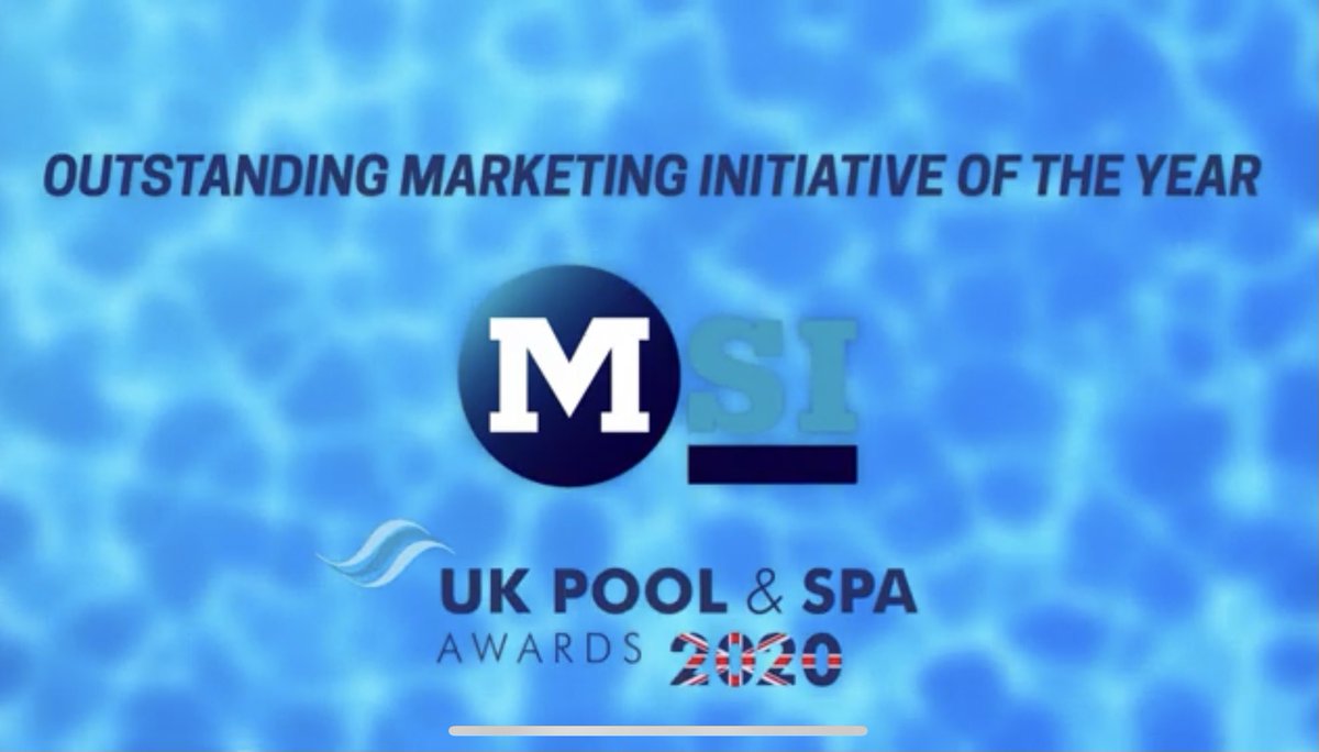 PoolBuildings's tweet image. We are so pleased to announce our Win @UKPoolSpaAwards for Outstanding Marketing Initiative of the year. My Pool Direct always strives to try and be one step ahead. #ukpoolandspaawards #staycation2021