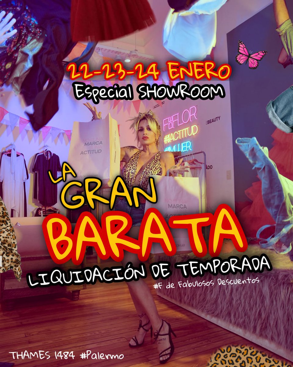 Este finde llega: #lagranbarata 22,23 y 24 de Enero de 13hs a 20hs #fabulososdescuentos #musicaenvivo #liquidaciondetemporada