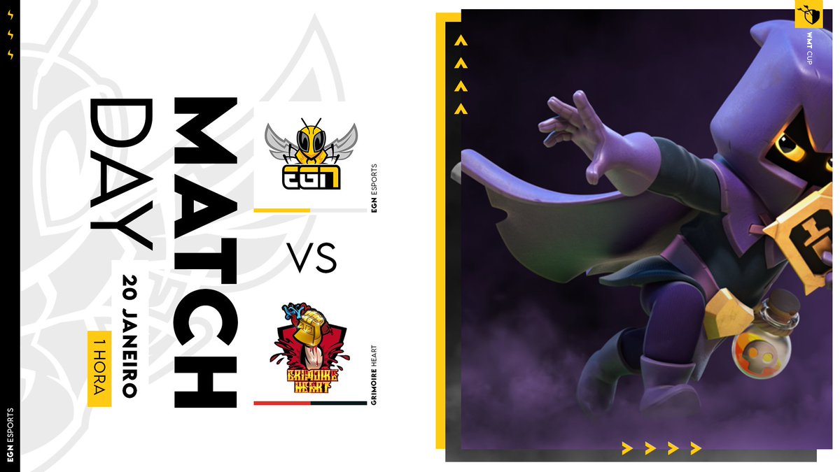 Mais uma guerra de COC, desta vez em horário especial! ⚡️

🏆 | <a href="/MassiveworldTo1/">Massive world Tournament</a>
🆚 | Grimoire Heart
🕐 | 1H

Acompanhem o jogo em:
📺 bit.ly/EGNxMWT

 #BeEGN #BeTheHive