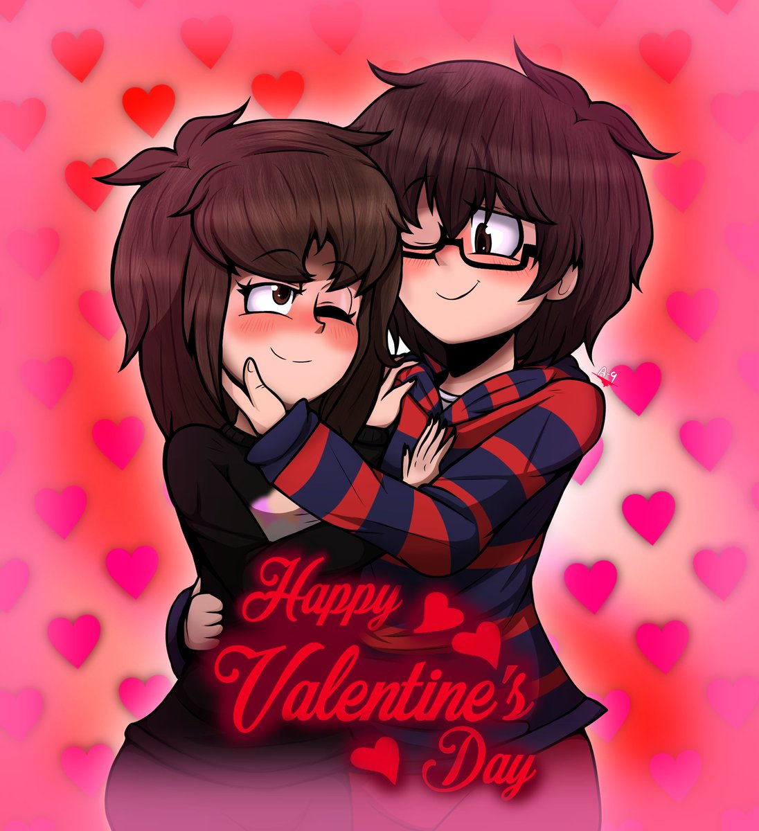 Alecoronel9S's tweet photo. [My Art]
Este es un dibujo para mi hermosa chica @TakToyanikawaii 
Feliz San Valentín 2021 UwU

La amo mucho 😘💑💜💜💗

#myart #alecoronel9 #TakToyAniKawaii #SanValentín #shipping #ValentinesDay #CesAni #TakCoro https://t.co/77JMMs65Uf