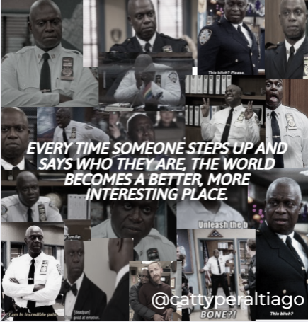 cattyperaltiago's tweet photo. holt edit ♡
.
.
.
.
#BrooklynNineNine #b99 #brooklynninenineedit #b99edit #captainholt #holt #holtedit #peralta #santiago #nbc #andrebraugher @terrycrews https://t.co/WEwx1cifQ8