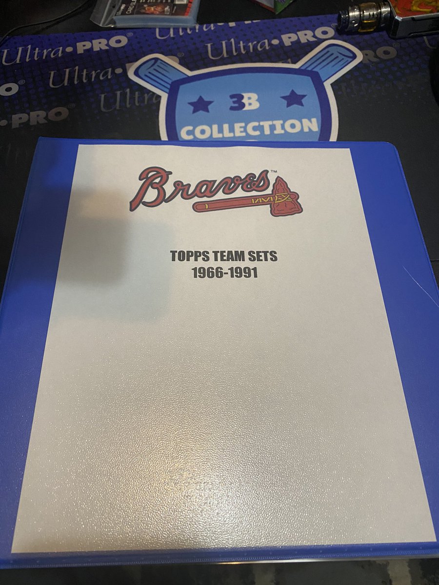 3bCollection's tweet photo. Adding to my Braves #BinderProject @kbocollections https://t.co/T7aarKyh2J