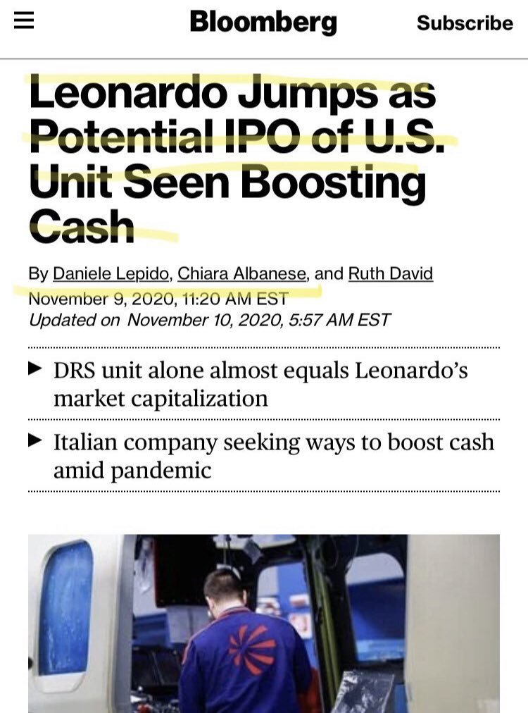  #Fintech  #SteveCohen “China bought influence into Leonardo SPA in order to hack our election. Why else would a cyber security expert who specializes in complex computer data algorithms be planted at the scene of the crime?” @POTUS  @Danny13596121  https://www.f6s.com/arturodelia&nbsp;  https://twitter.com/dmills3710/status/1312071421003272194