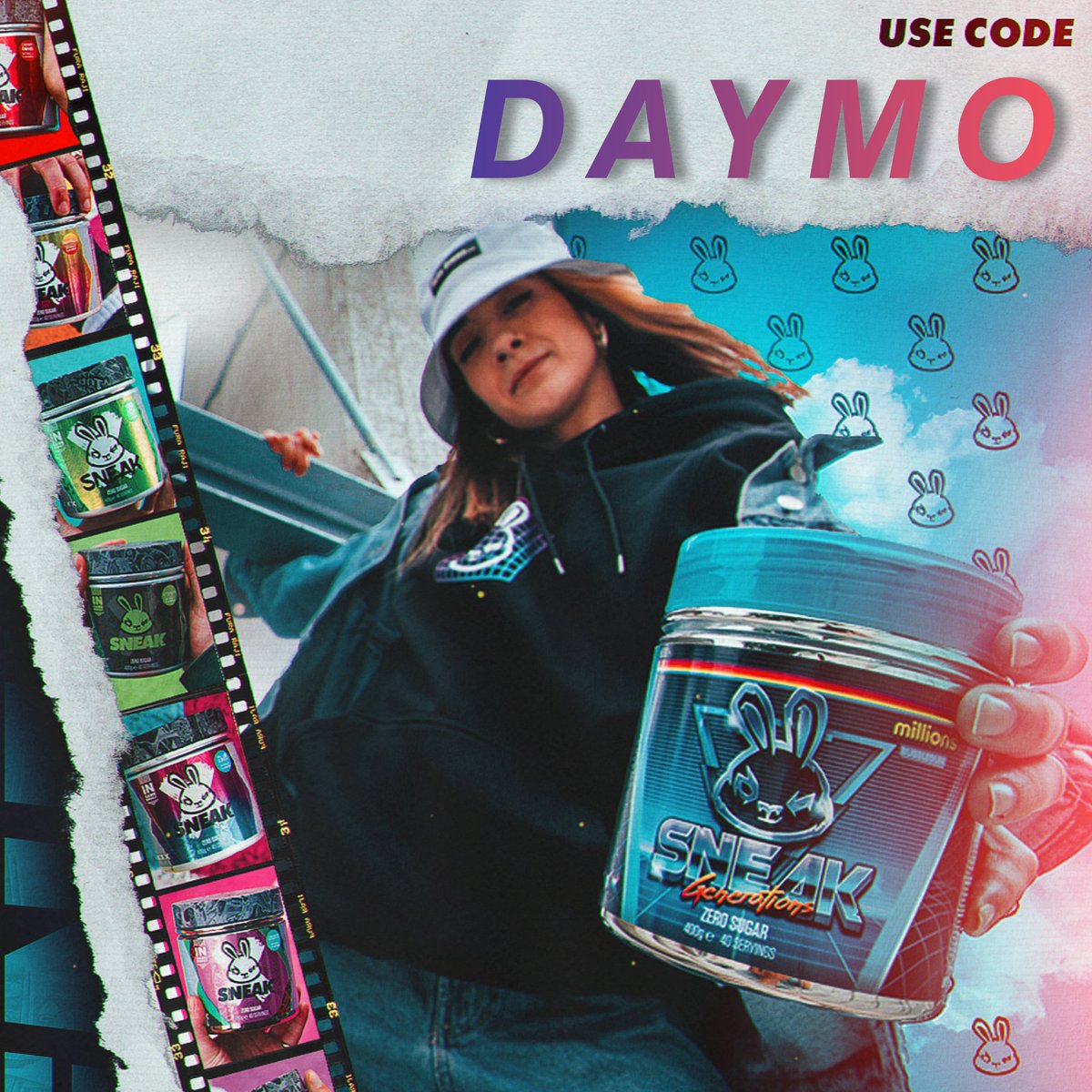 AceDaymo's tweet photo. I am so proud to officially announce my partnership with @SneakEnergy .
Absolutely mind blowing support from everyone! I am overjoyed!
Thank you Sneak for the opportunity and I'm VERY excited for the future!
YOU CAN NOW USE CODE: DAYMO at checkout!! https://t.co/6bIAgoBF0f