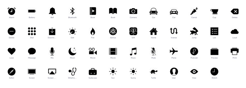 ViconsDesign's tweet image. 🍏@Apple inspired Black #NEW #iconSet that you wouldn’t want to miss! Check out these #UI #interface #icons #design used across all #apple #products 

Download from vicons.design/for/apple-insp…