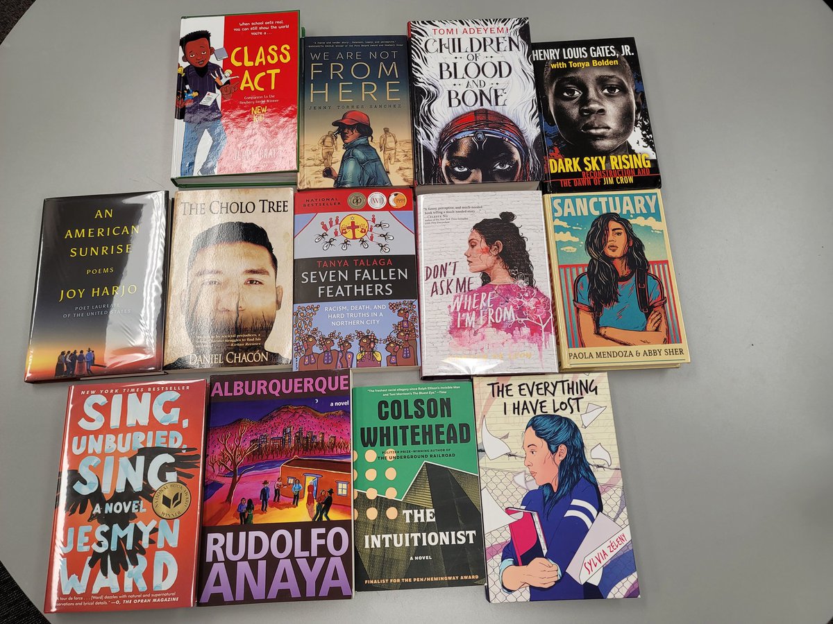 casey_monahan's tweet photo. More books arriving @wwschools libraries to #diversifyournarrative with #OwnVoices texts. Here they come @RvnclwLibrarian @KimCassetto https://t.co/PWTkhxdqeR