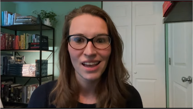 theNCC's tweet photo. Chet Monday of @MarchForScience and Genna Reed of @UCSUSA have a message: Youth are leading the way, holding our leaders accountable. By following science, we can have a better future. #NCIEncore #President4Kids #KidsInauguration #Inauguration2021 @BidenInaugural https://t.co/MllwAKarqX