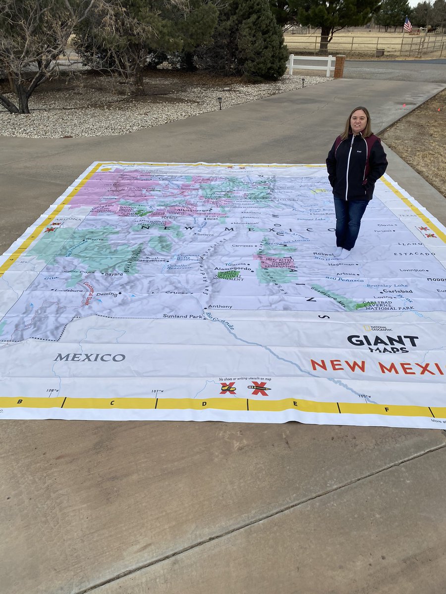 This is one ginormous map!