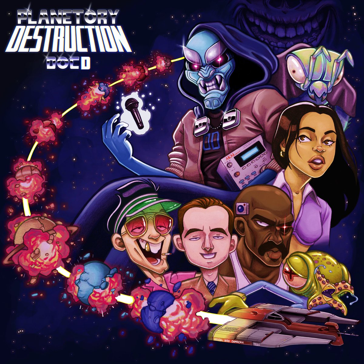 nito_457's tweet image. Shout out @docdmusic for getting me on this album cover art! Didn’t really have a choice, since you locked me in your secret lair until I finished #docd #planetorydestruction #osg