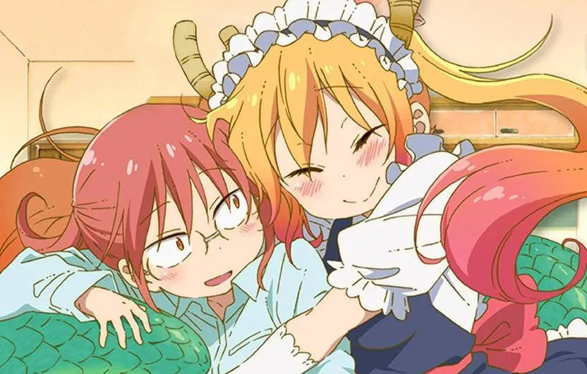 22. Miss Kobayashi’s Dragon Maidbasically canon, a dragon lady shows up one day and becomes this office lady’s maid, adorable shenanigans happen when they accidentally adopt a smol dragon girl and become a family