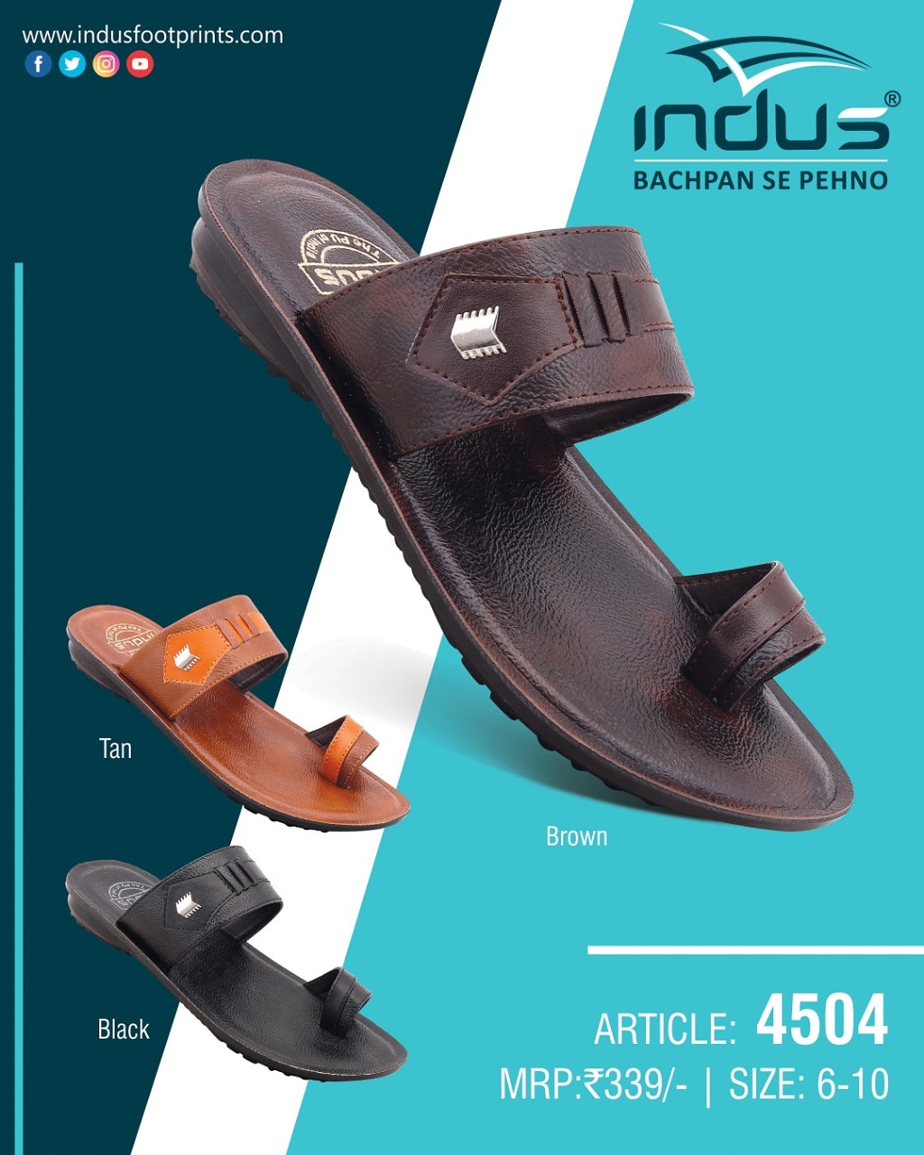 Indus sandals hot sale