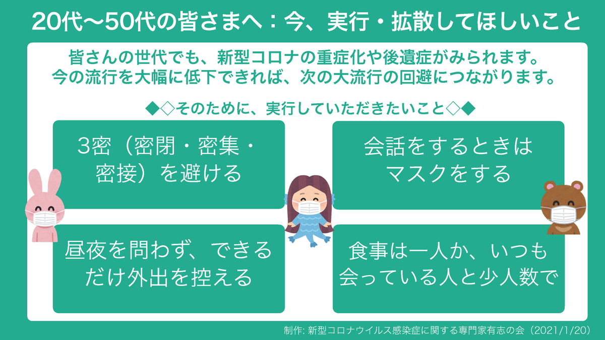 有志の会の尾身です。緊急事態宣言が発出されている今、大切な人たちを守り、皆さんの未来を明るくするために。RTのみならず、Facebook、Instagram、TikTokなど他のSNSでも拡散していただけたら嬉しいです。【実行と拡散】をどうかよろしくお願いします。#拡散希望 #実行希望
note.stopcovid19.jp/n/n4233e36c437d