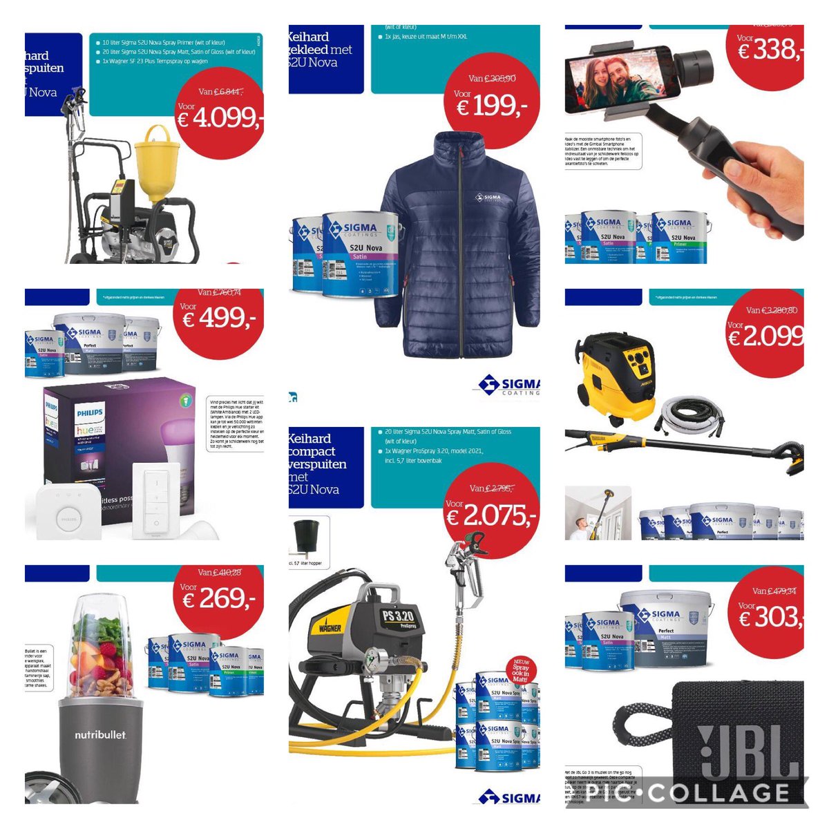 Zes weken lang #actie bij <a href="/SigmaNL/">Sigma Coatings</a>! #sigmacoatings