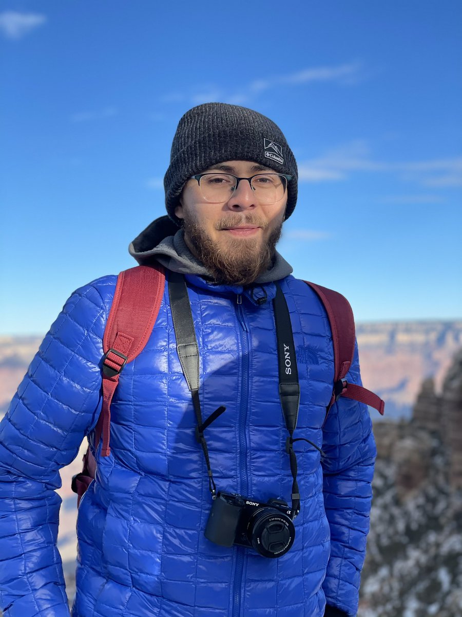 unionmadegee's tweet photo. Why nobody tell me the Grand Canyon get this cold? https://t.co/7STSTJv76S