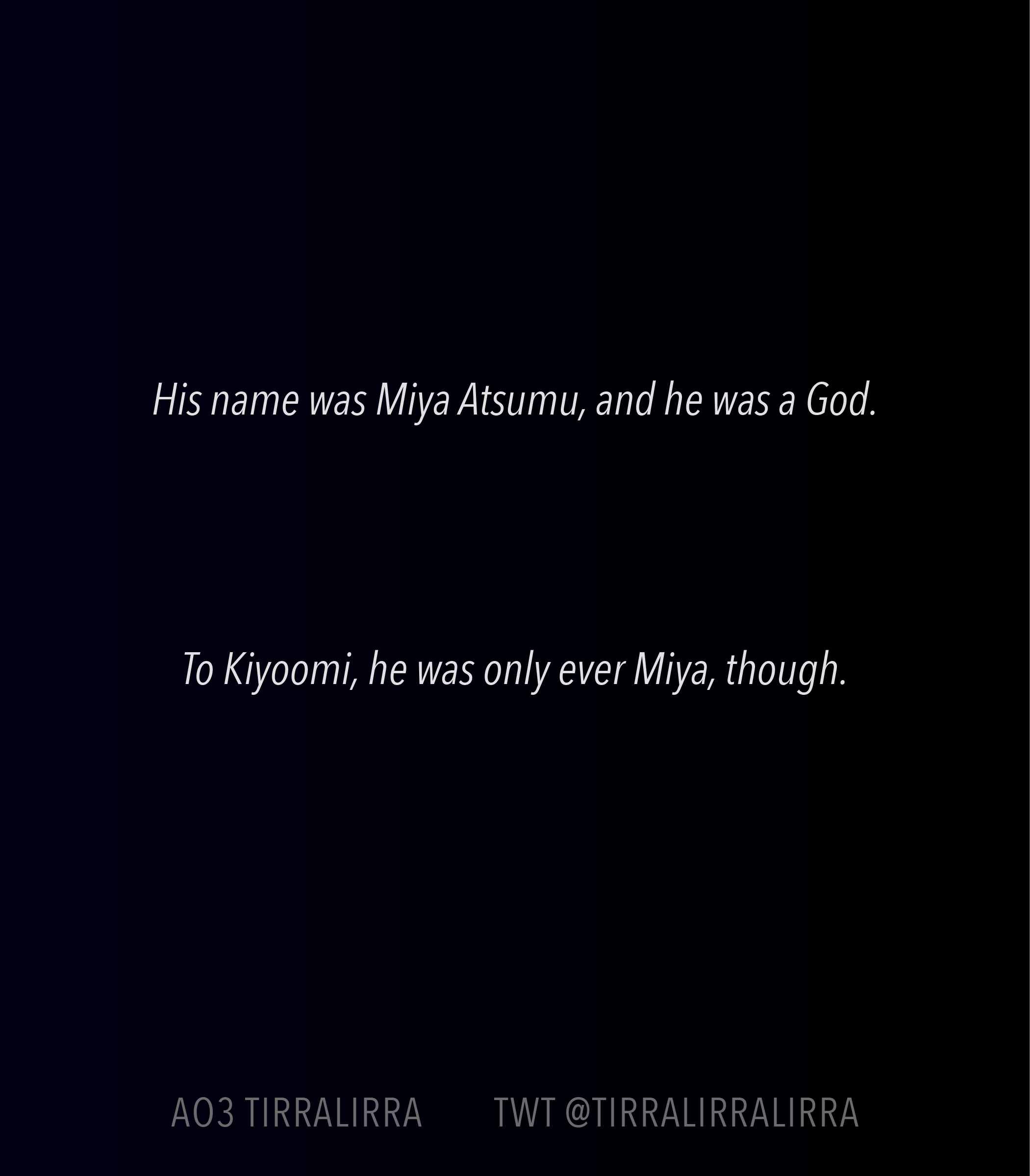 Miya (Mucc) Stories: Ao3 Archive - w0wzbpg