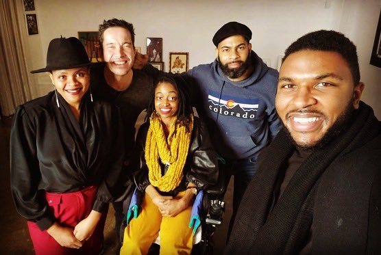 Honorablefilm's tweet photo. The Honorable cast and crew spent the holiday weekend talking about Art &amp; Activists.

The art ✨ @Honorablefilm 
The activists ✨ Muhammad Ali &amp; Malcolm X.

Thank you to #Creativistl for highlighting creatives who are marginalized within the arts.

https://t.co/MSpxFxyBF1 https://t.co/Rg0Zwy80ej