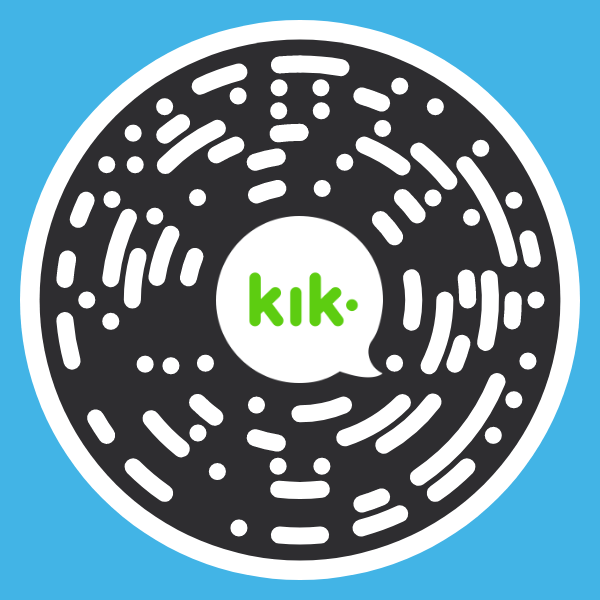 ForEnjoying's tweet image. Scan my #kikcode to chat with me. My username is 'donna4383' kik.me/donna4383 #kik #kikme