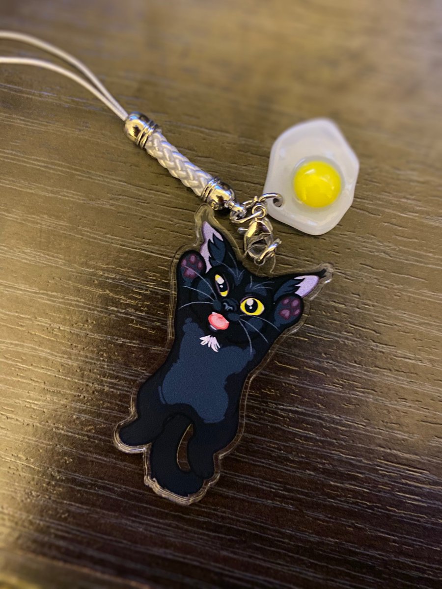 RocketCatRescue's tweet image. Flapjack charms have finally been restocked and now we have MOGWAI ONES TOO!!!! #carmerch #catrescue #voidcats