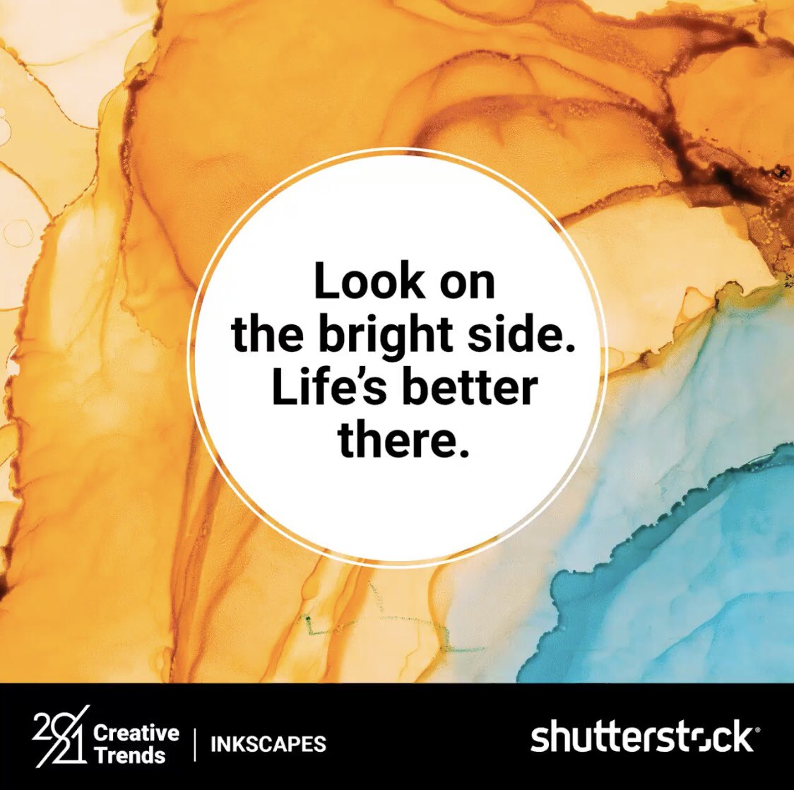 Staying positive with @Shutterstock. Check out your 2021 creative predictions and share ⭐️ #creativetrends