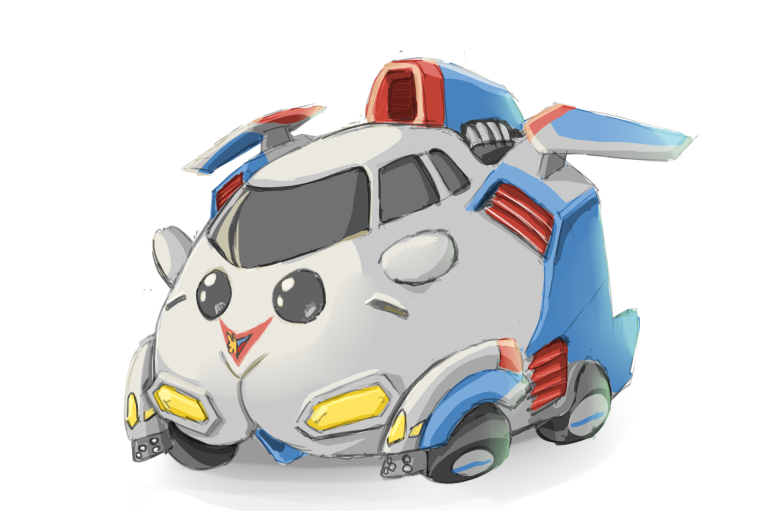 no humans white background solo mecha robot ground vehicle motor vehicle  illustration images