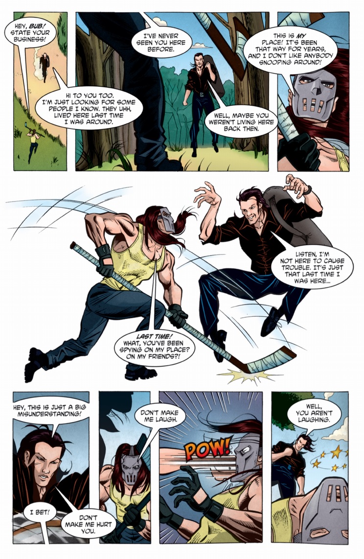 Casey Jones, American home owner and adult. From the interior art by Scott Chon.