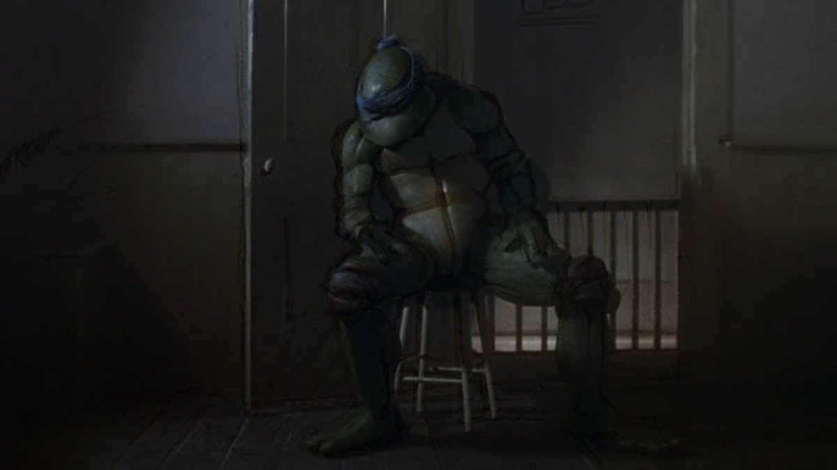 Leo is watching over Raph!