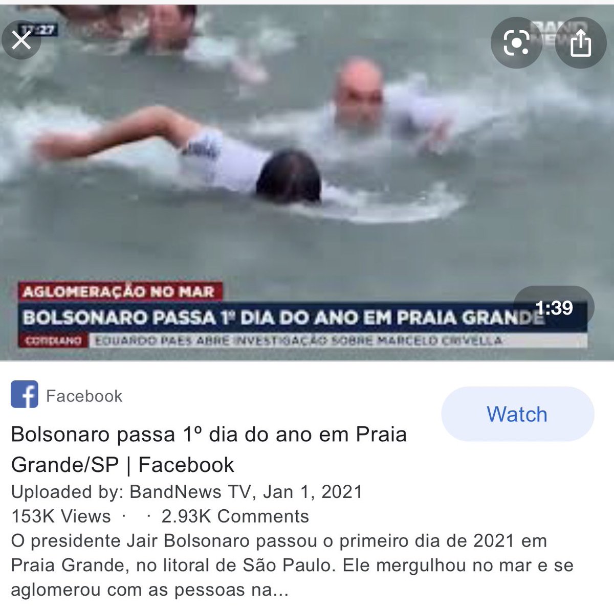 angelagpaulas's tweet photo. @VemPraRua_br Boso vai à praia enquanto pessoas morrem por Falta de oxigênio🤔A Simples ENFERMEIRA NÃO PODE ir à Praia #impeachmentSim🐂 https://t.co/N3x5iXBB5V